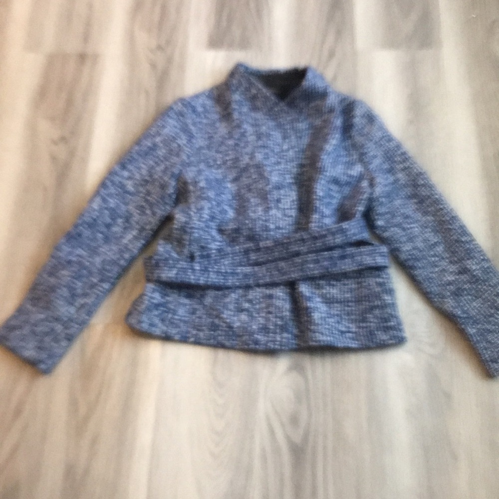 Banana Republic Textured Tie Jacket Size 6